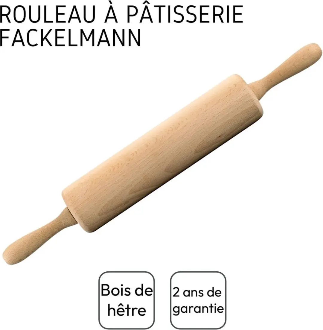 Zenker Houten Deegroller - Beige