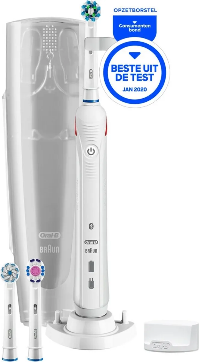 Oral-B Smart 5 5100S Elektrische Tandenborstel - 3 Borstels - Wit