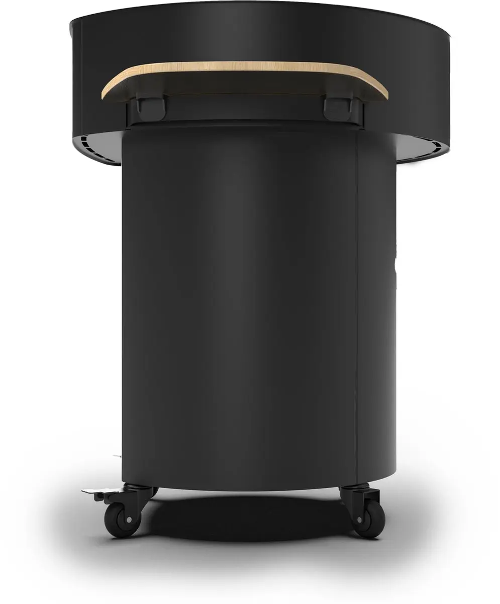 Grill Guru BBQ Plancha Houtskool 74cm - 10 Burgers - Zwart/RVS