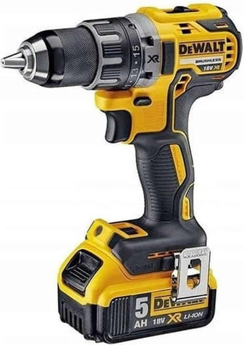 DeWalt DCK2020P2T-QW Comboset - Accuboormachine & Haakse Slijper - 2x 5Ah