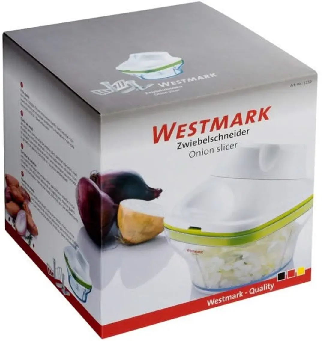 Westmark Uienkruidensnijder 250ml - RVS - Groen/Wit