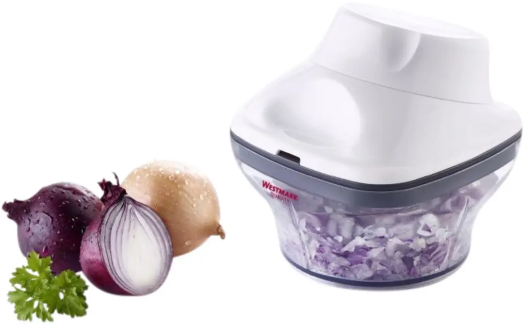 Westmark Uienkruidensnijder 250ml - RVS - Groen/Wit - afbeelding 6 van 6