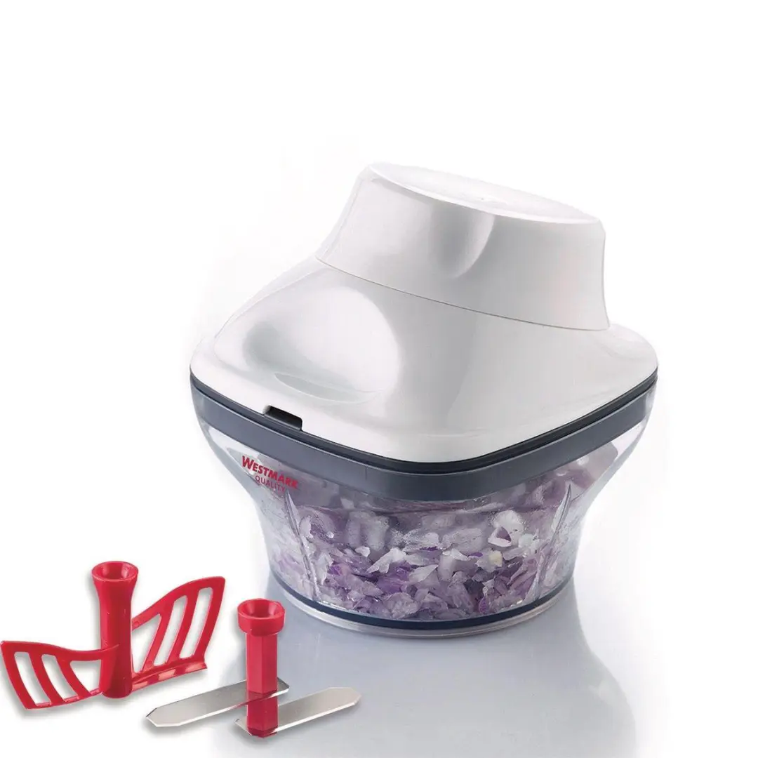 Westmark Uienkruidensnijder 250ml - RVS - Groen/Wit