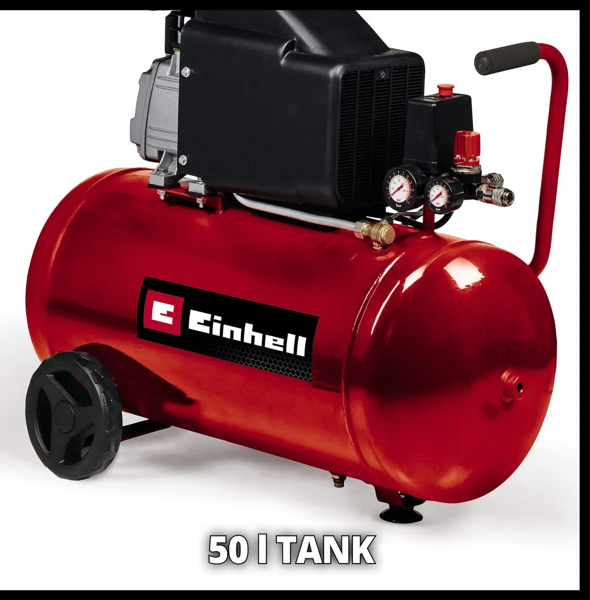 Einhell TC-AC 270/50/8 Elektrische Compressor 1800W - 8 bar - 50L