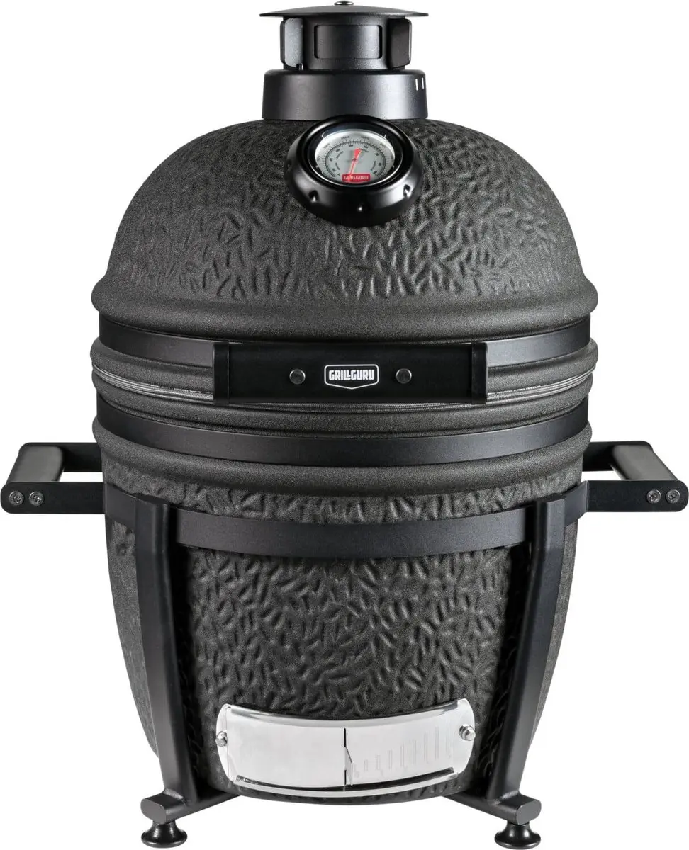 Grill Guru Prime Mat Zwart Compact Grill