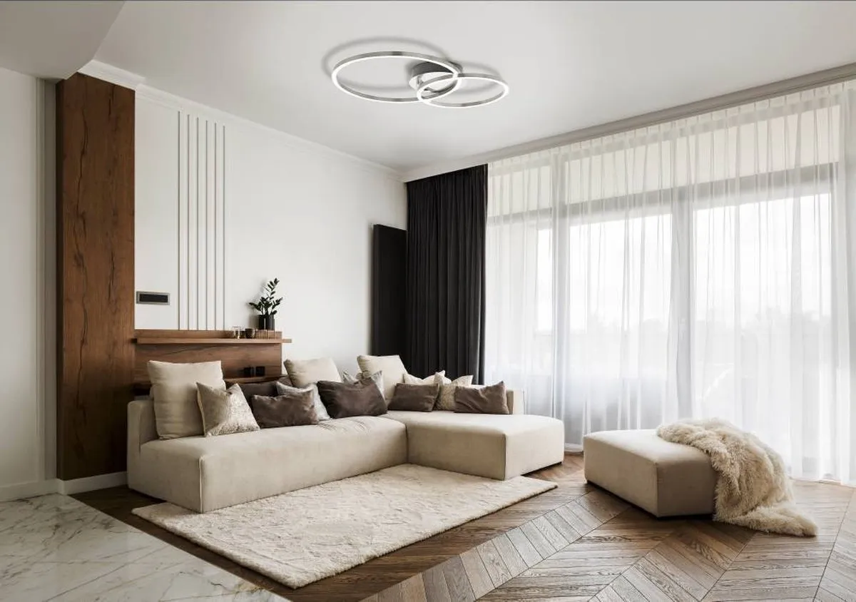 Eglo Mottafolone Plafondlamp 41.5cm - Nikkelmat