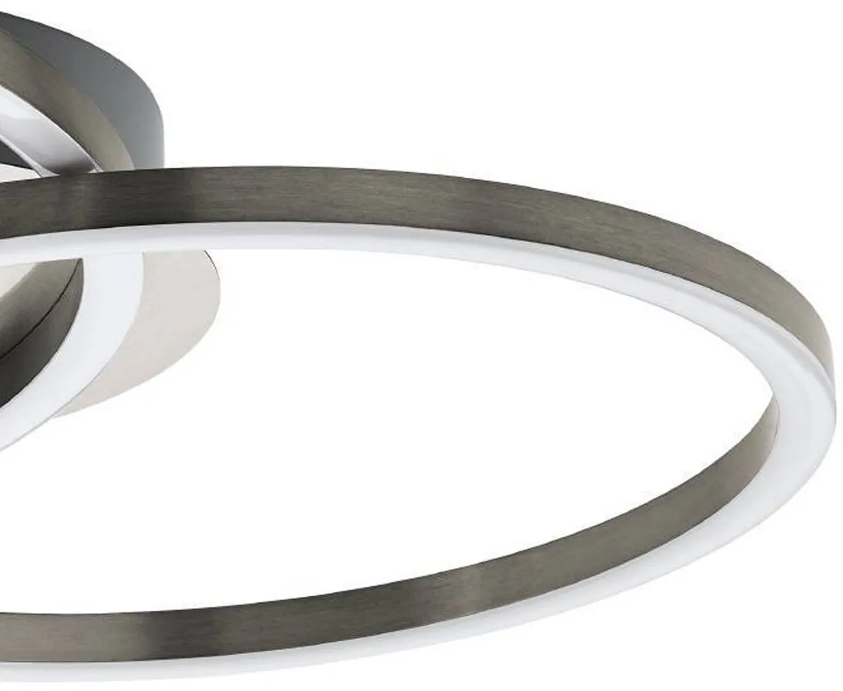 Eglo Mottafolone Plafondlamp 41.5cm - Nikkelmat