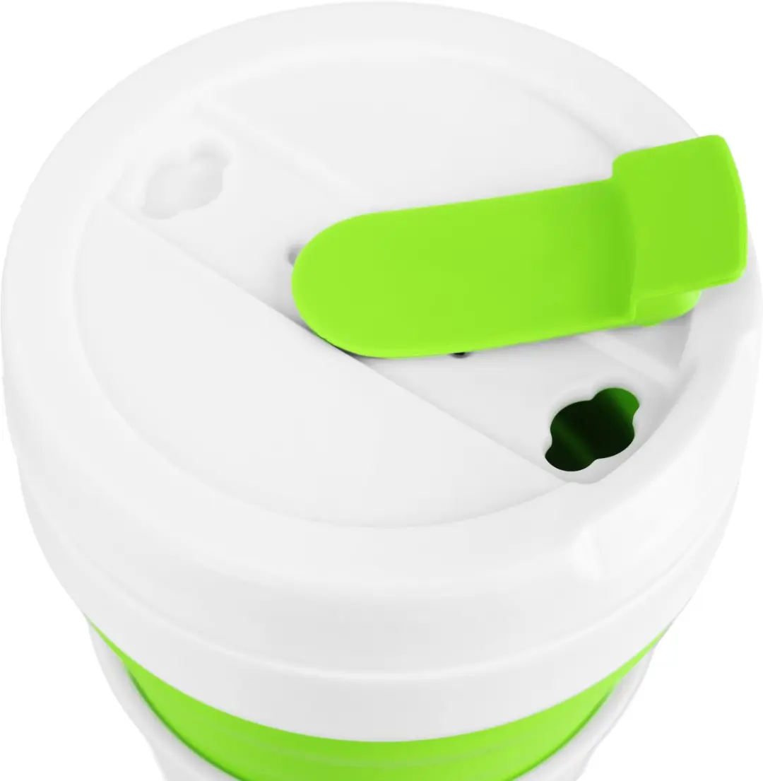 Nils Opvouwbare Siliconen Fles NC4103 600ml - Groen