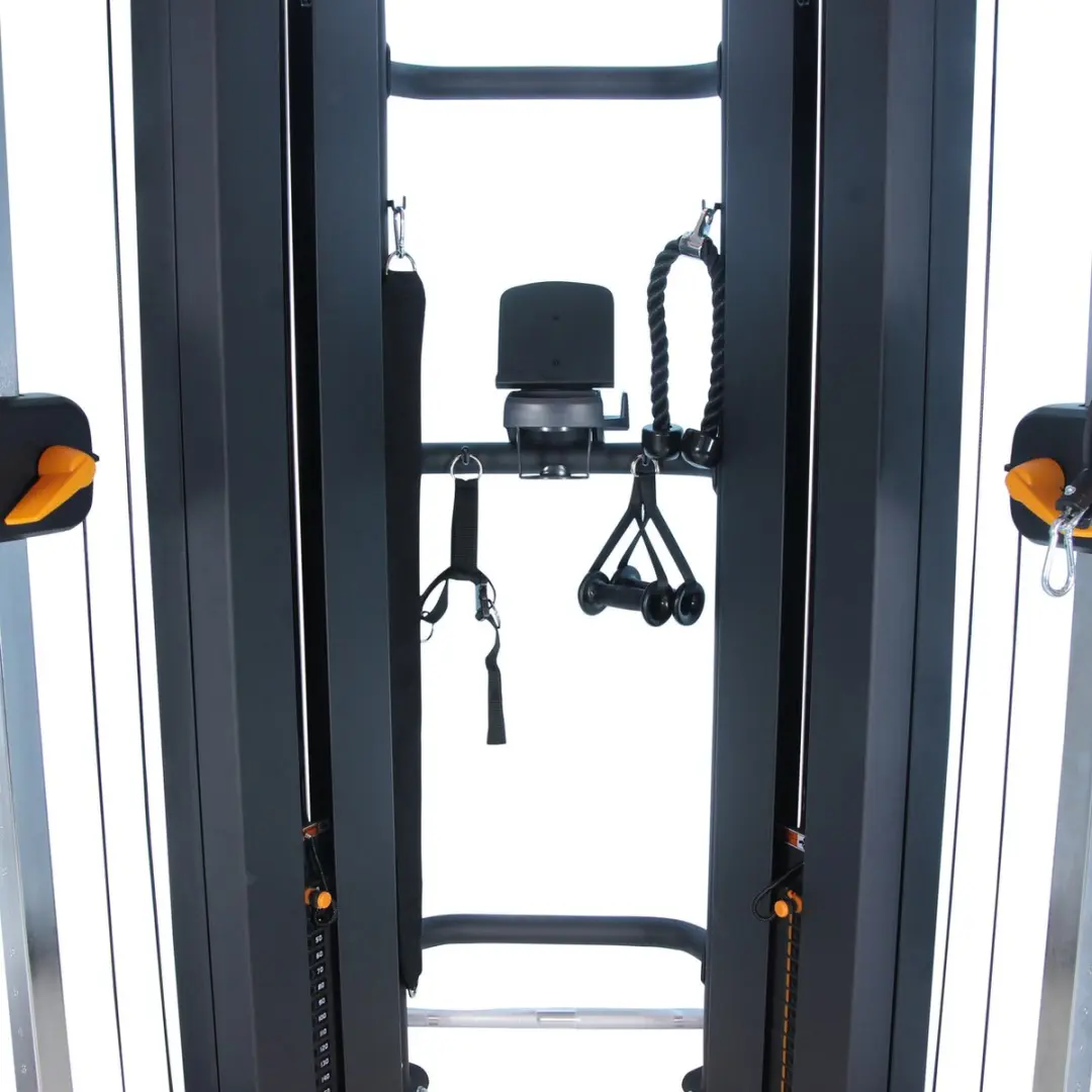 LifeMaxx Dual Adjustable Pulley - Zwart