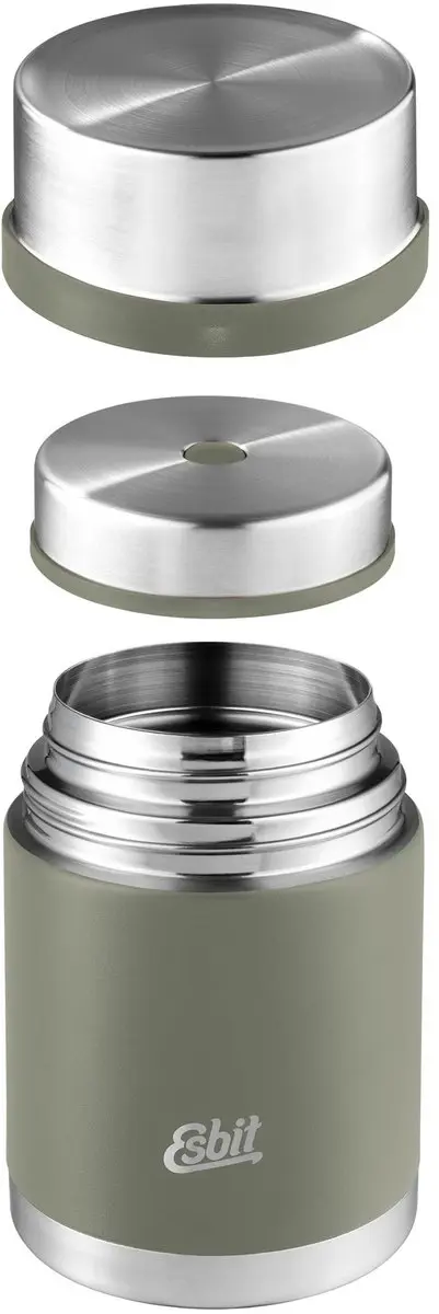 Esbit Sculptor FJ500SC-SG Voedselcontainer 500ml - RVS - Steen Grijs