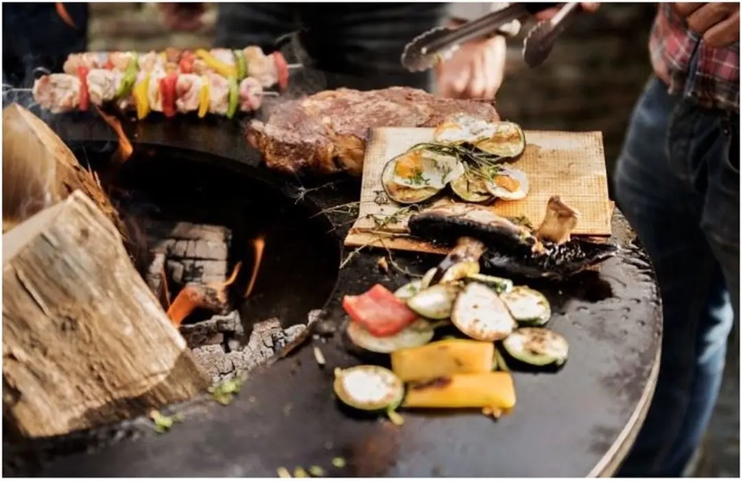 Ofyr 100/100 Classic BBQ - Corten - 20 Hamburgers