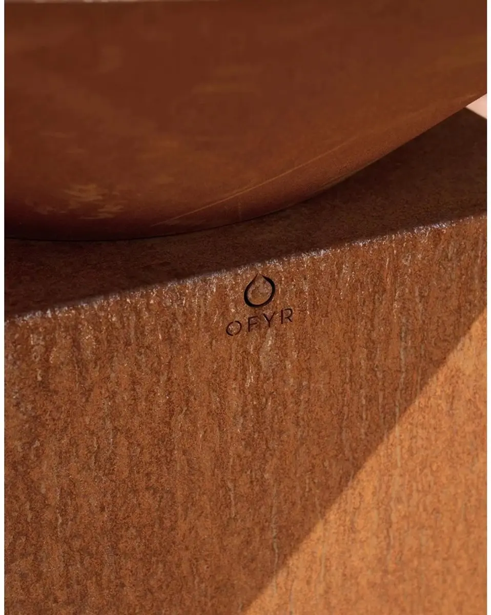 Ofyr Heritage Corten BBQ - 100cm