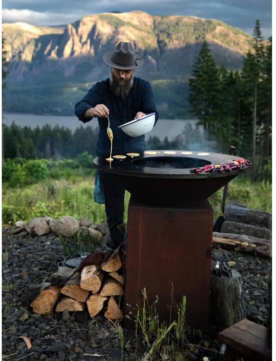 Ofyr Heritage Corten BBQ - 100cm