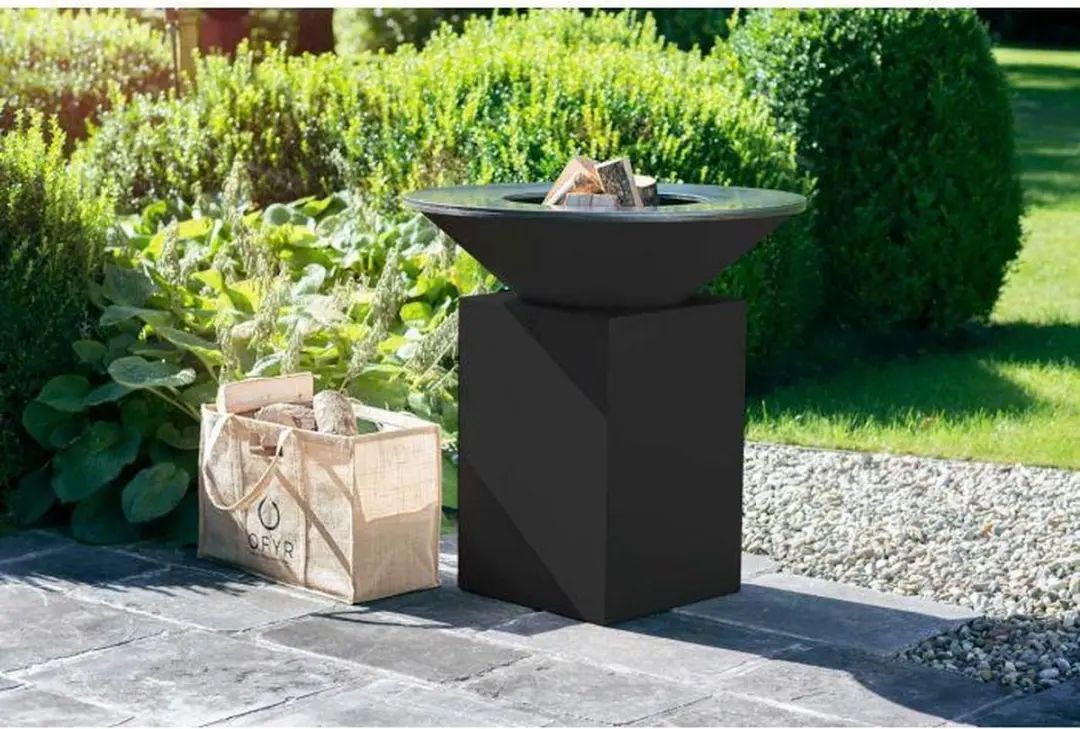 Ofyr Classic Black 100-100 BBQ - 85cm - 20 Hamburgers
