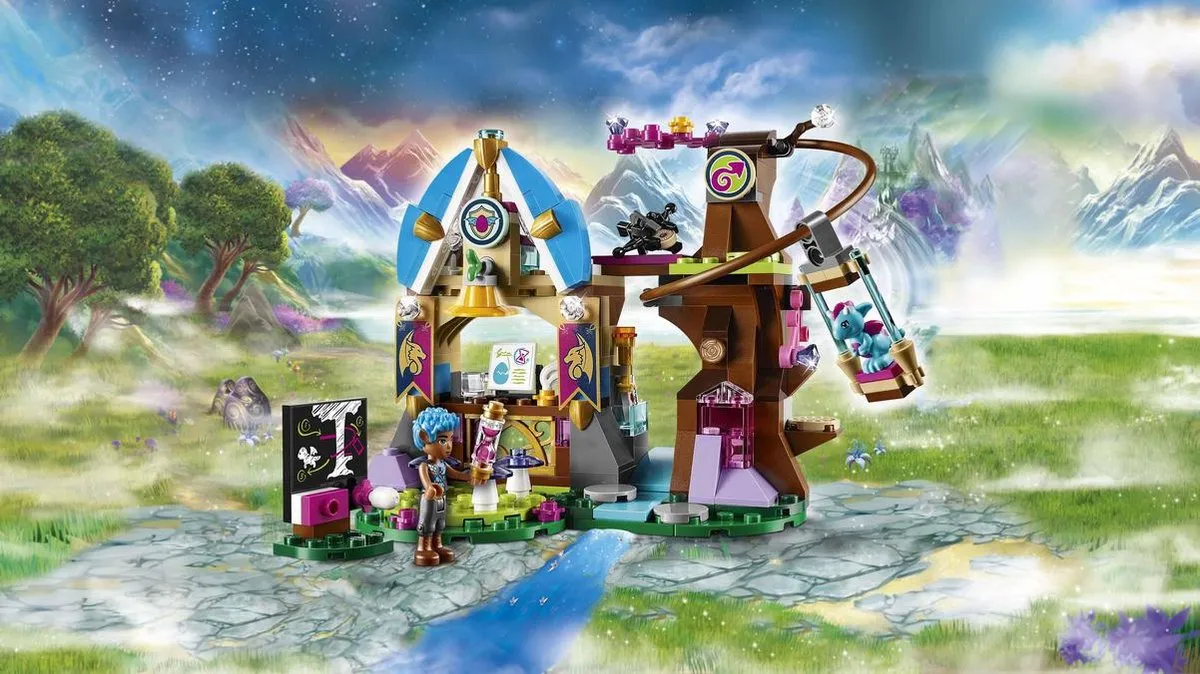 LEGO Elves Elvendale Drakenschool 41173 - 230 Stukken - afbeelding 6 van 6