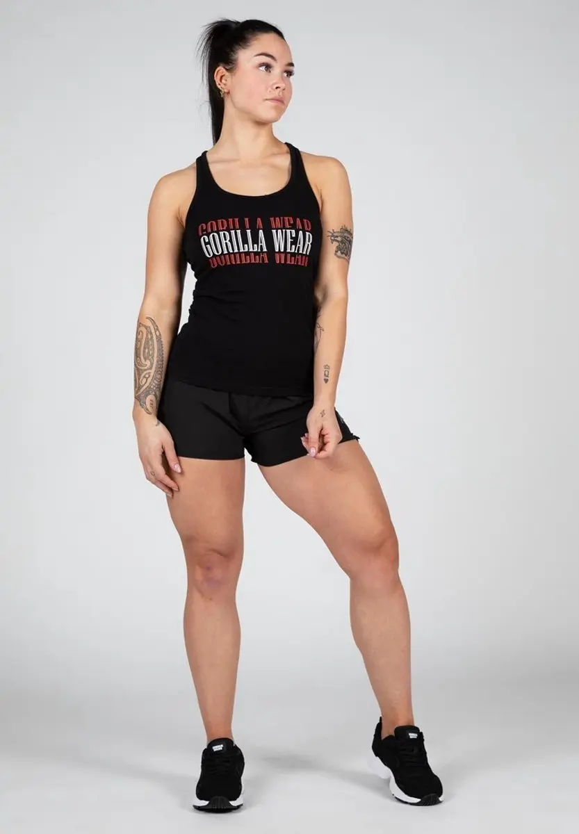 Gorilla Wear Verona Tanktop - M - Zwart
