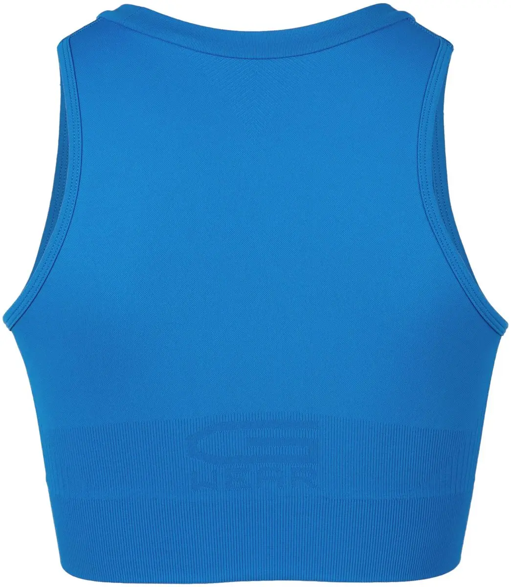 Gorilla Wear Olivia Seamless Crop Top - M/L - Blauw