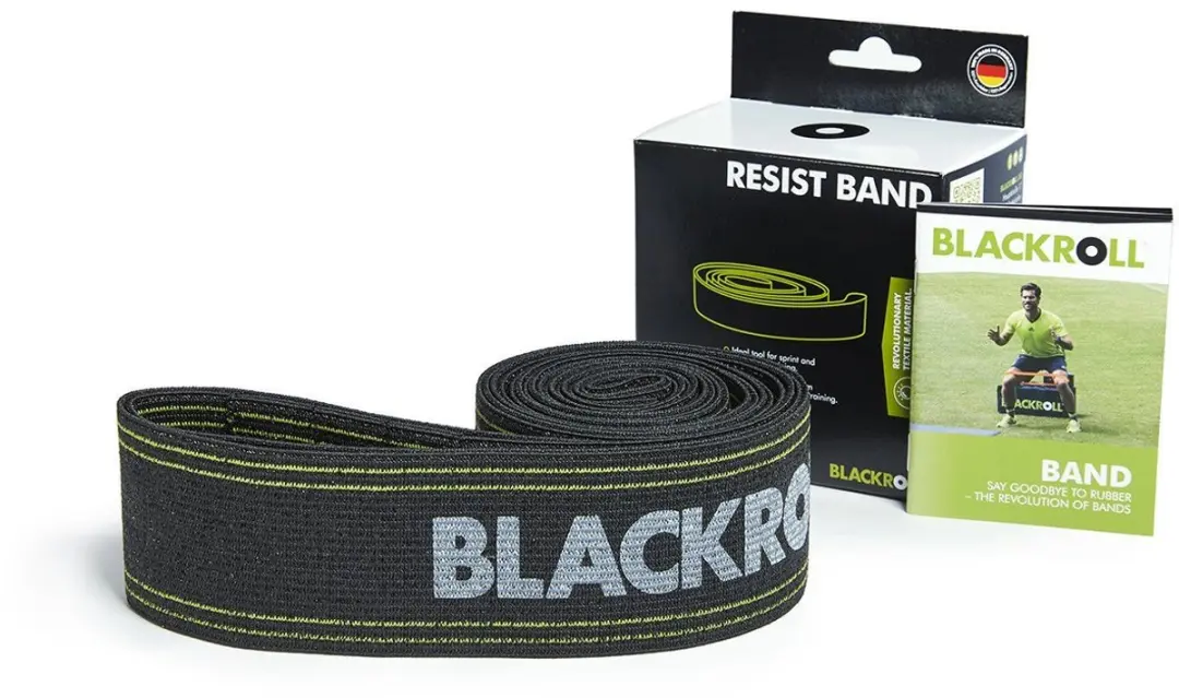 BLACKROLL Resist Band Weerstandsbanden - 6 Stuks - Zwart