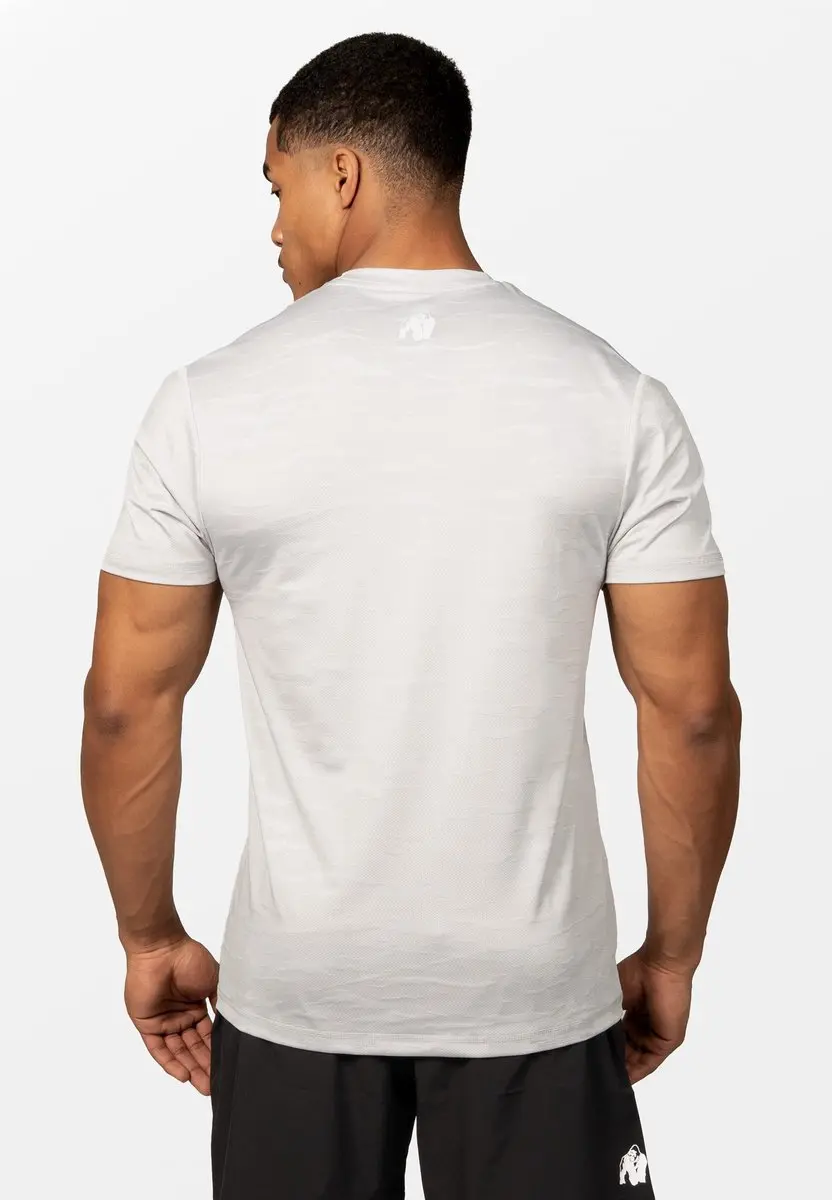 Gorilla Wear Westley T-shirt - Lichtgrijs S
