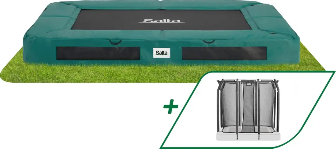 Salta Premium Ground Inground Trampoline 214x153cm