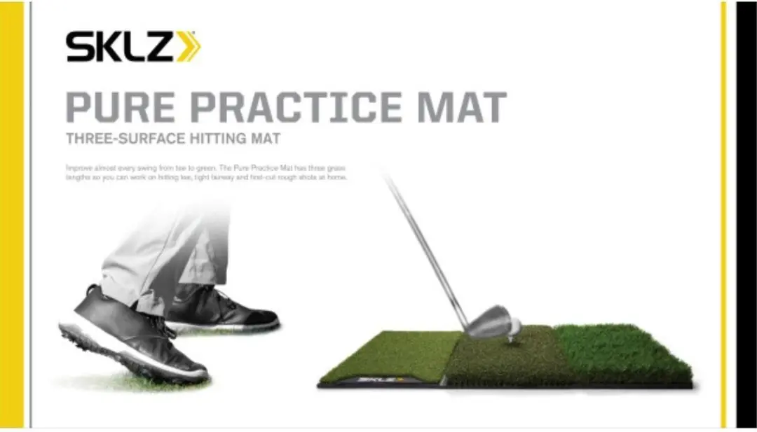 Sklz Golf Pure Practice Mat - Medicine Bal Groen/Zwart