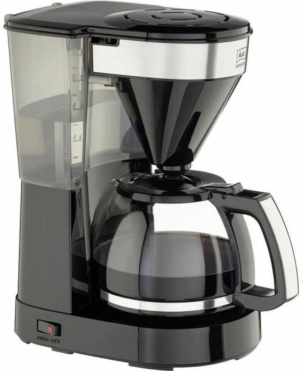 Melitta Easy II 1023-04 Koffiezetapparaat 1050W - 10 Kopjes - 1,25L - Zwart
