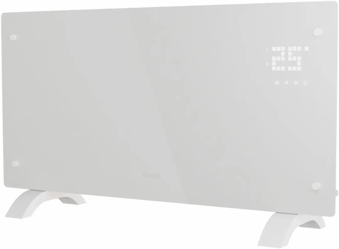 Hombli HBCH-0309 Convectorkachel 2000W - Wit Glas