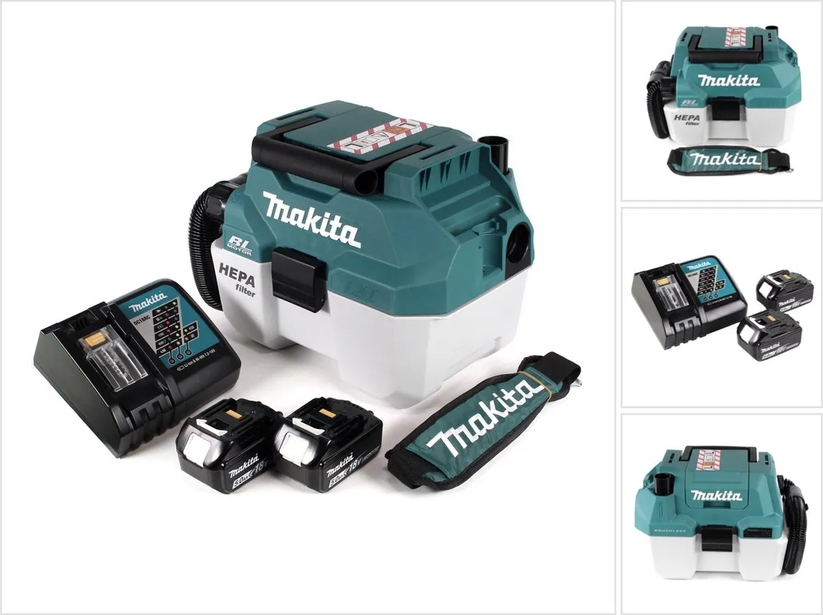 Makita DVC 750 LRTX3 Stofzuiger 18V