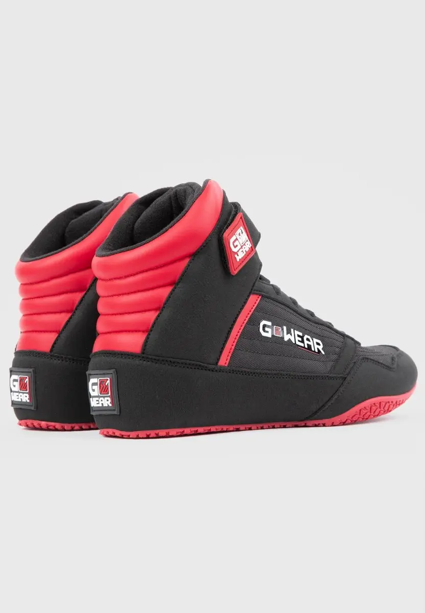 Gorilla Wear Gwear Classic High Tops Sportschoenen 46 - Zwart/Rood