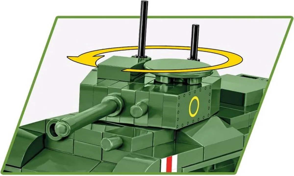 Cobi Cromwell MK.IV - COBI-3091 - 110 Onderdelen
