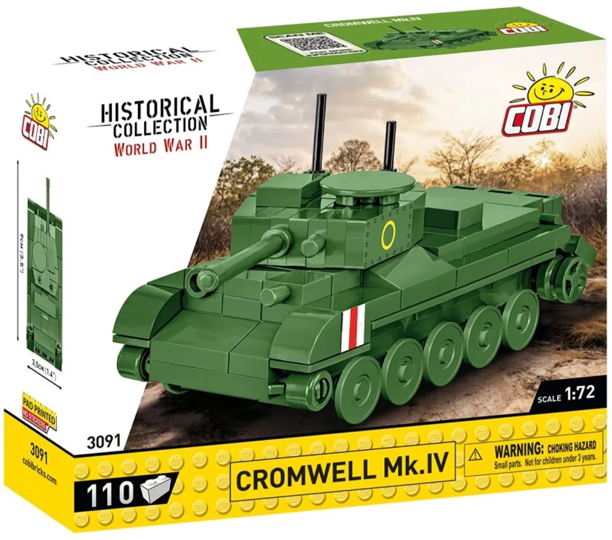 Cobi Cromwell MK.IV - COBI-3091 - 110 Onderdelen