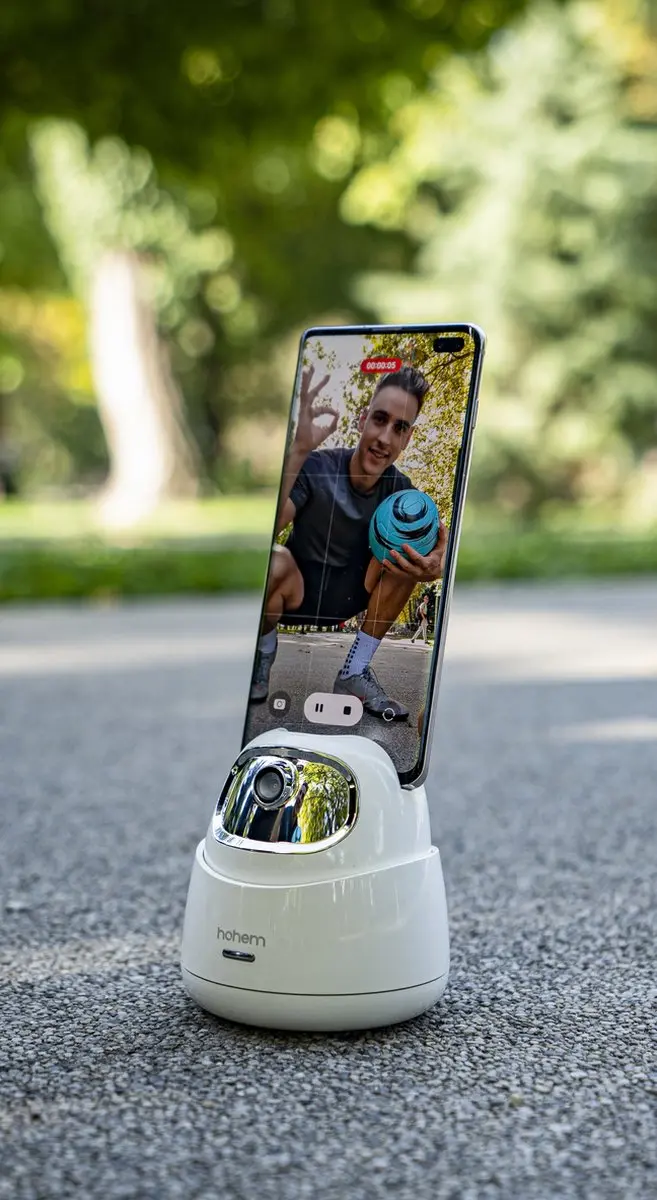 Hohem GO AI Auto Tracking Houder - Wit