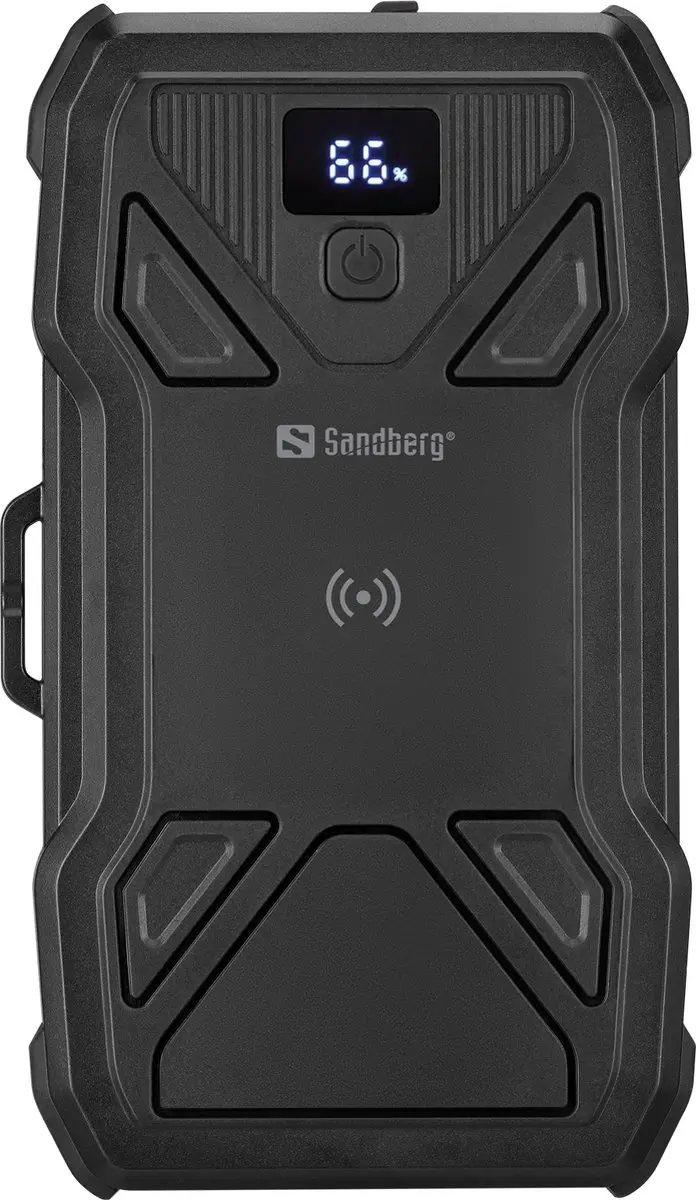Sandberg Solar 5-Panel Powerbank 10000mAh - 37W - Black