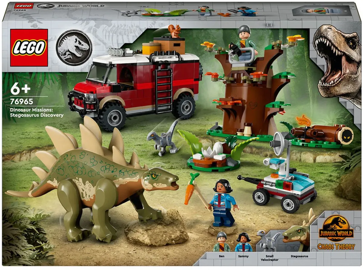 LEGO Dinosaurusmissies Stegosaurus 76965 - Meerkleurig