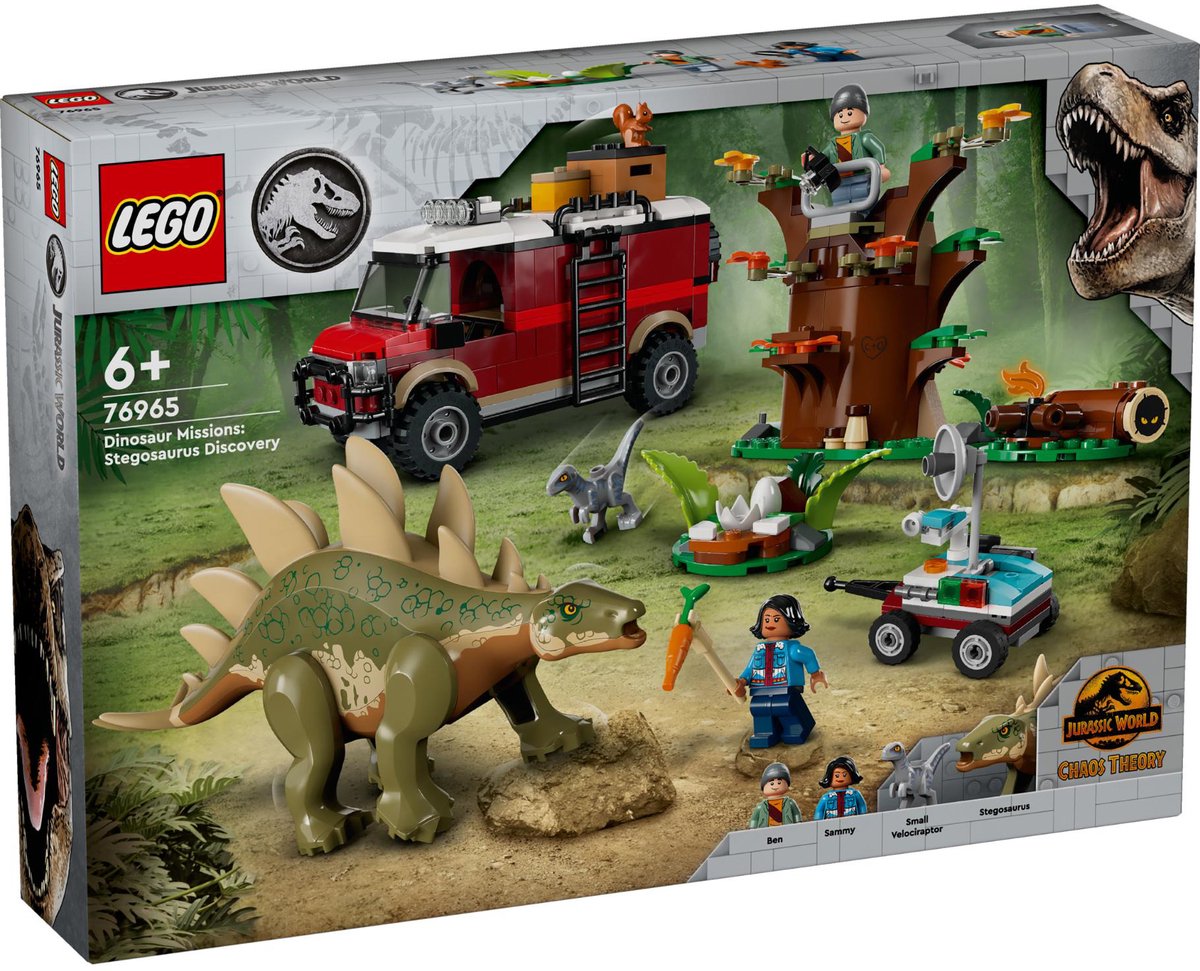 LEGO Dinosaurusmissies: Ontdekking van de Stegosaurus - 76965