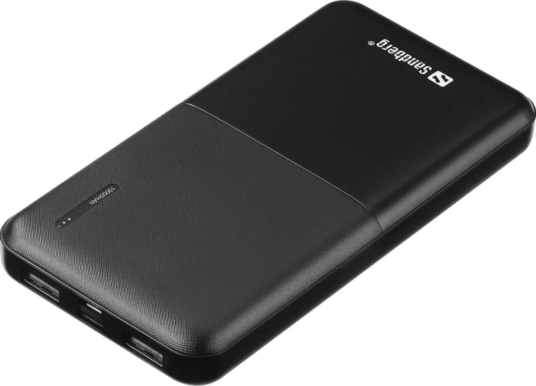 Sandberg Saver Powerbank 320-34 10000mAh - 2x USB - Zwart
