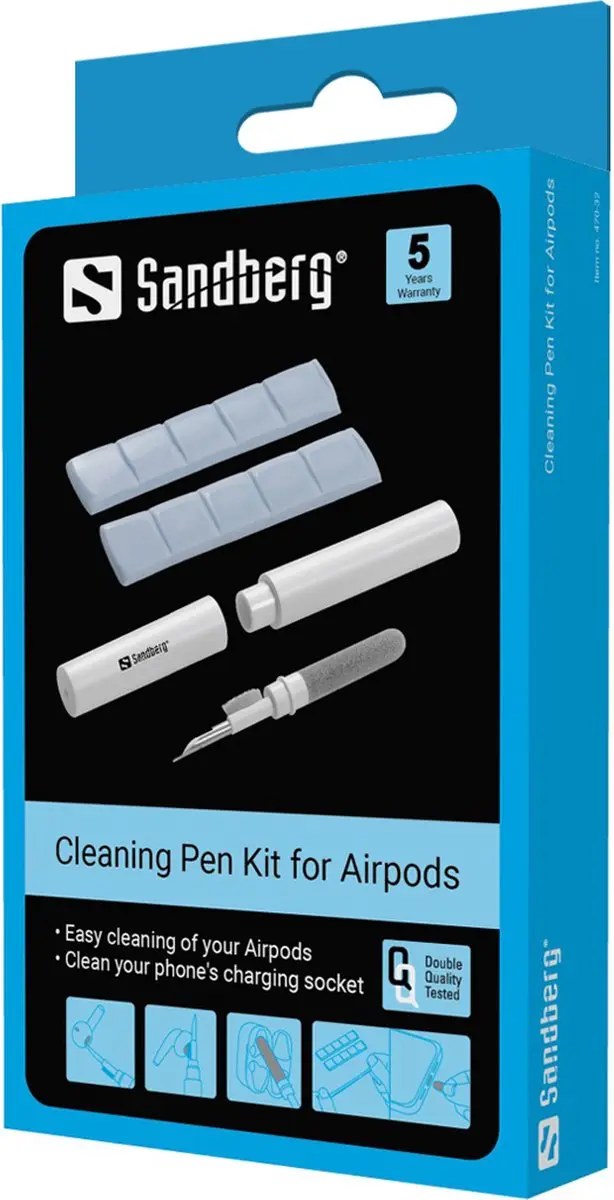 Sandberg 470-32 Reinigingspenset - Wit