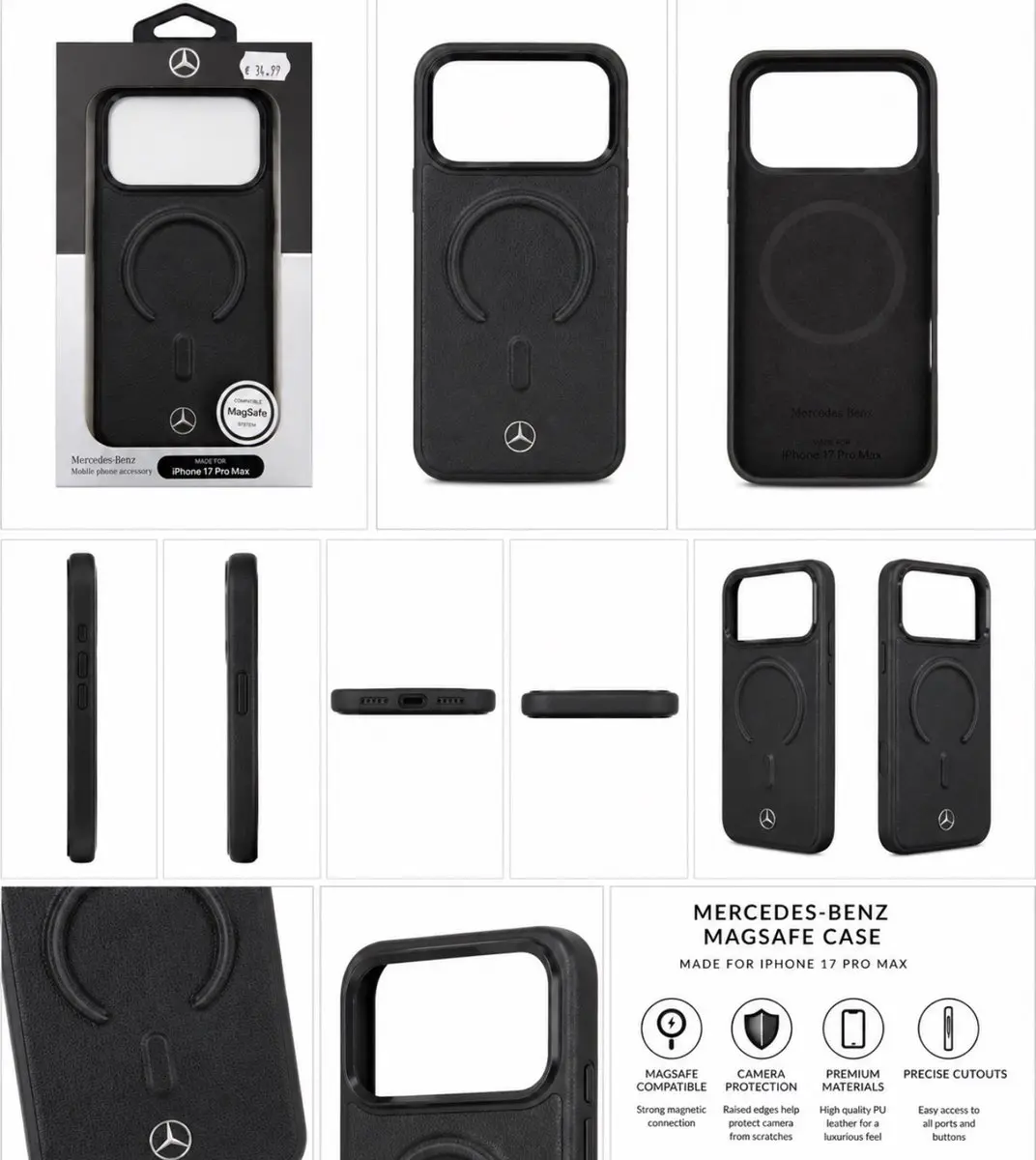 Mercedes-Benz MagSafe Hoesje iPhone 17 Pro Max