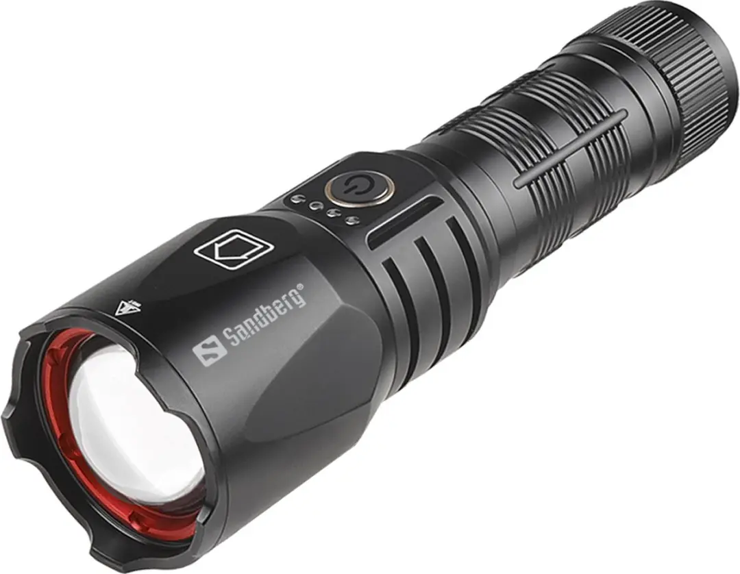 Sandberg Survivor Torch Powerbank 5000mAh - 18.5W - Zwart