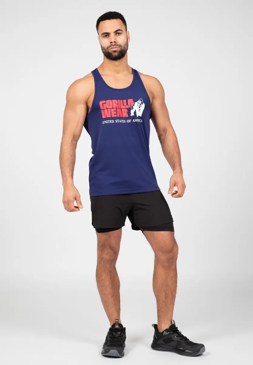Gorilla Wear Classic Training Tank Top 3XL - Marine