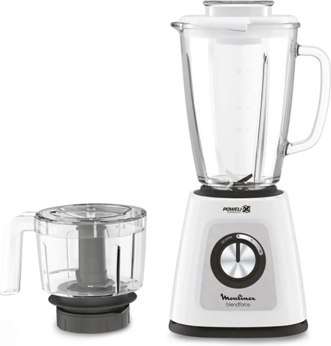 Moulinex Blendforce LM43X110 Blender - 800W - Wit