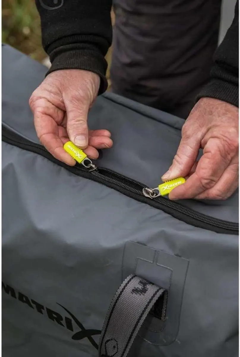 Matrix Leefnettas Aquos PVC Net Bag GLU177 - 2 Vakken - Silver
