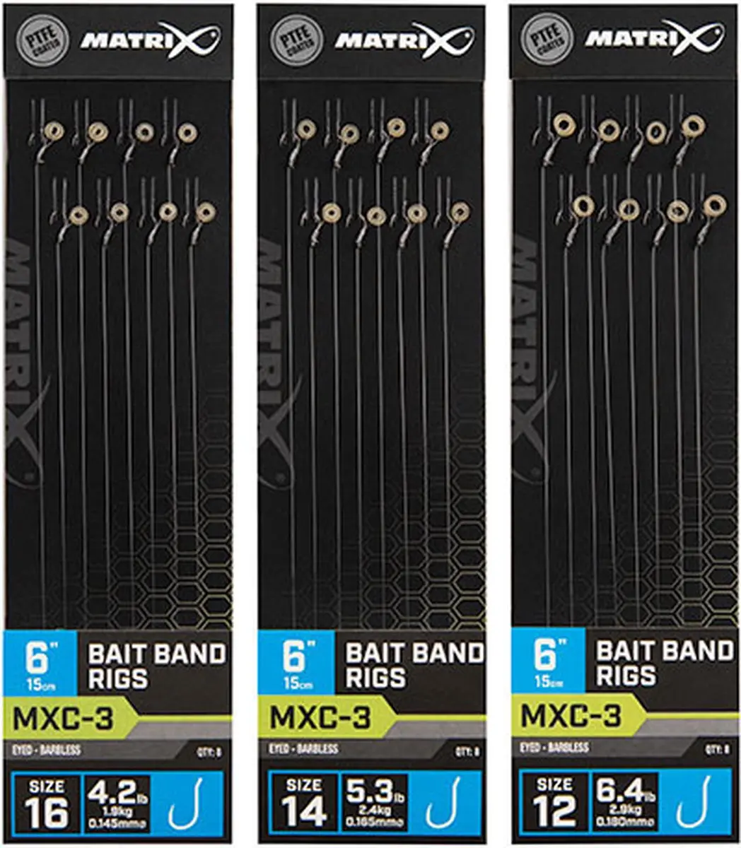 Matrix Onderlijn MXC-3 Bait Band Rigs 6"