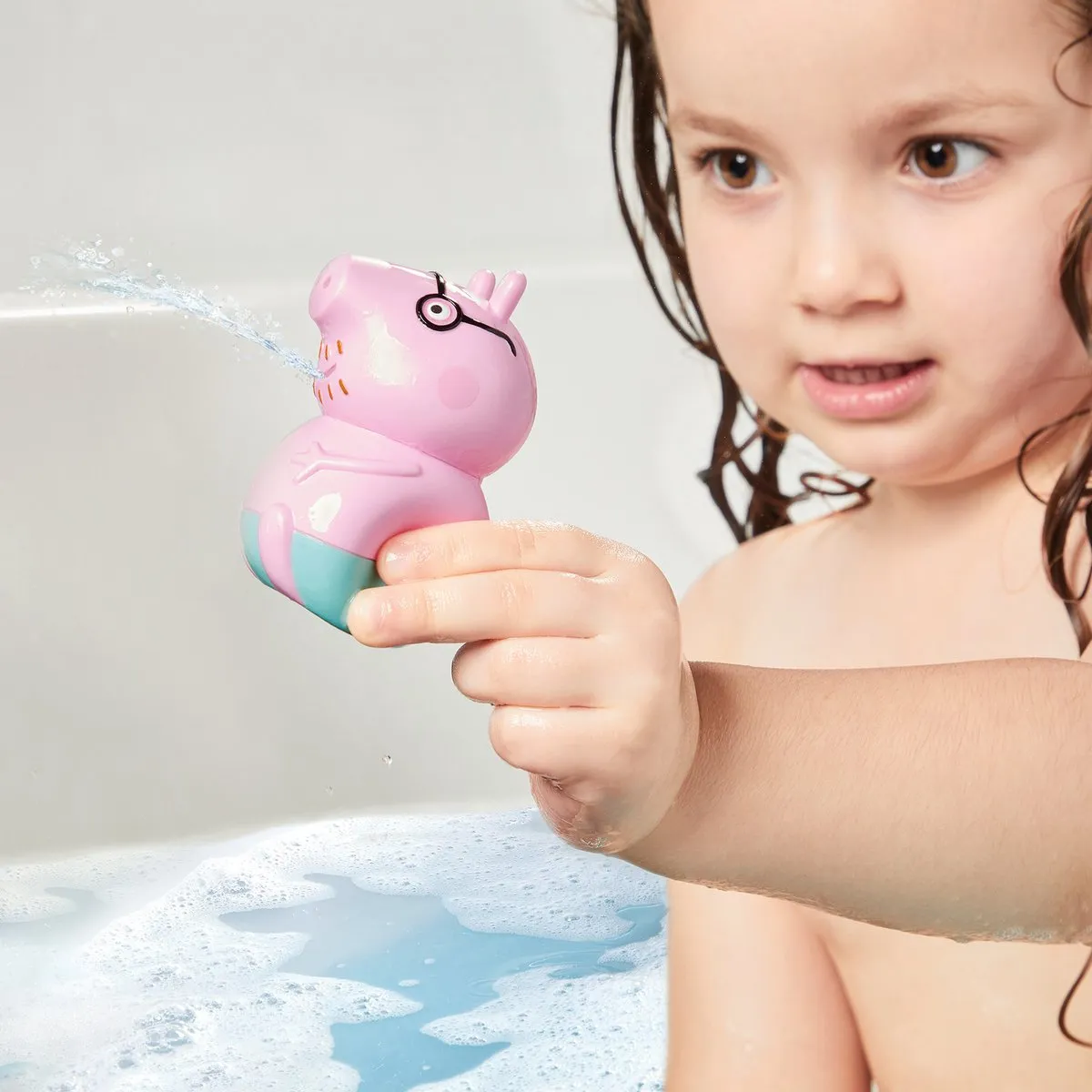 Peppa Pig - Waterfietsen met Papa Pig - Badspeelgoed