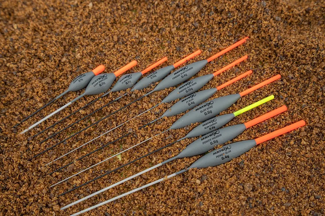 Matrix Stubby Slim Pole Float 0.15g - Grijs/Oranje
