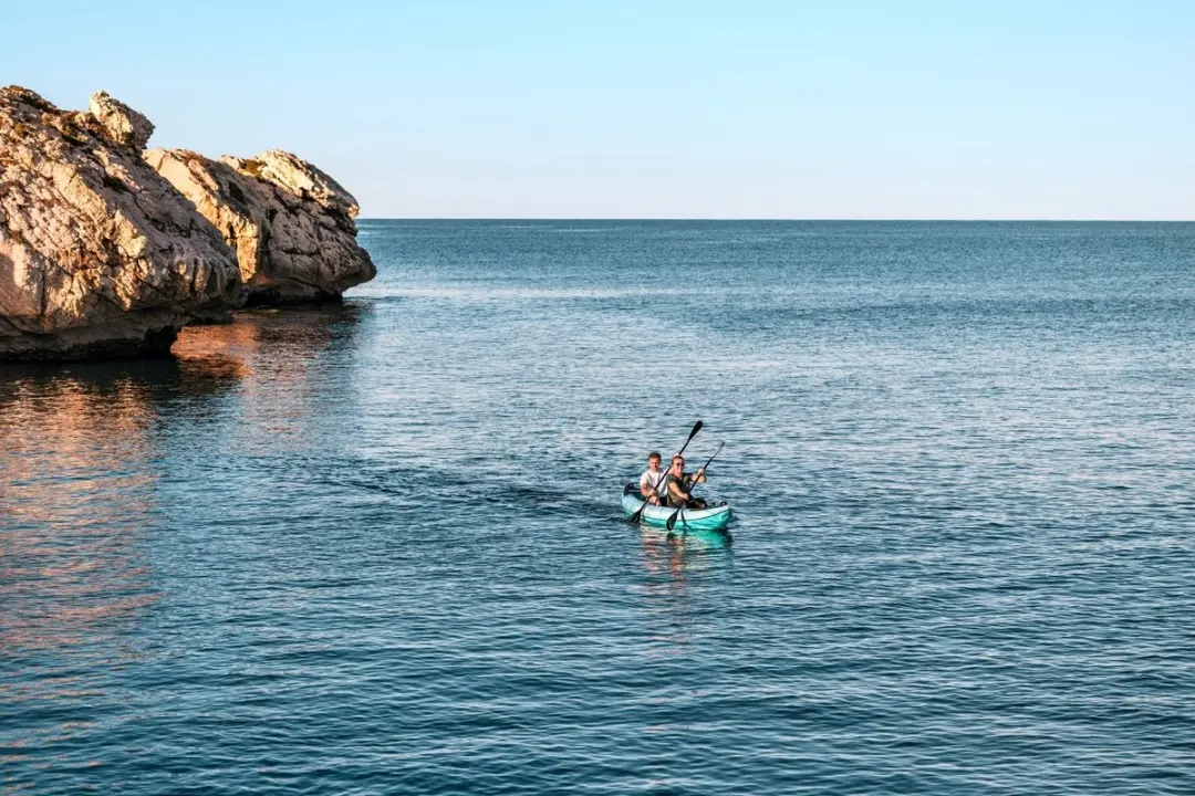 Virtufit Kayak 335 Opblaasbare Kajak - 2 Personen - Turquoise