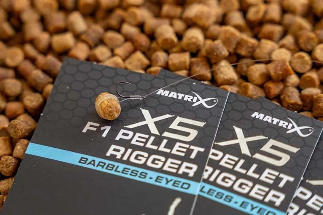 Matrix X5 F1 Pellet Rigger Haakjes 18 - 10 Stuks
