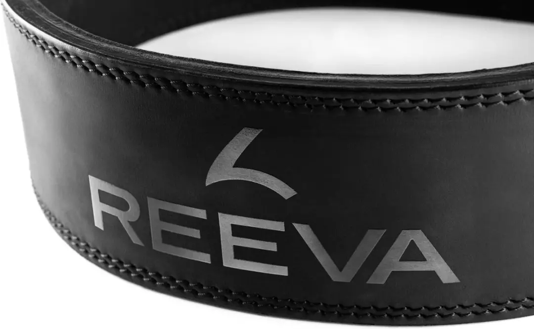 Reeva Nubik Lifting Belt 13mm - Zwart - XL