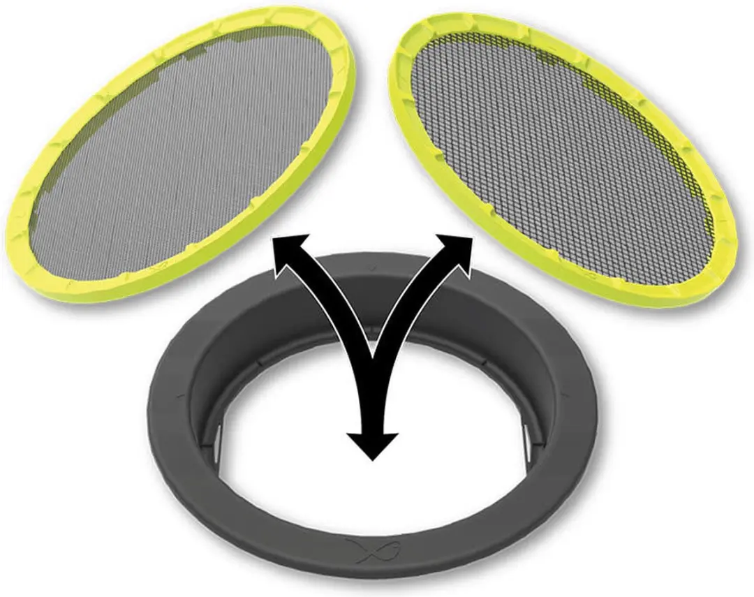 Matrix Riddle Fine Mesh Zeef - Geel/Zwart