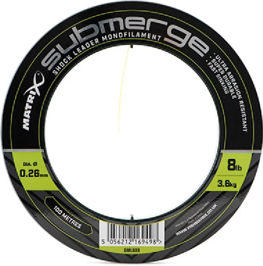 Matrix Submerge Shock Leader 0.26mm 100m